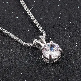 2019 New Fashion Wedding Long Necklace Chunky Statement Chain Necklace Jewelry Pendant Crystal necklace wholesale