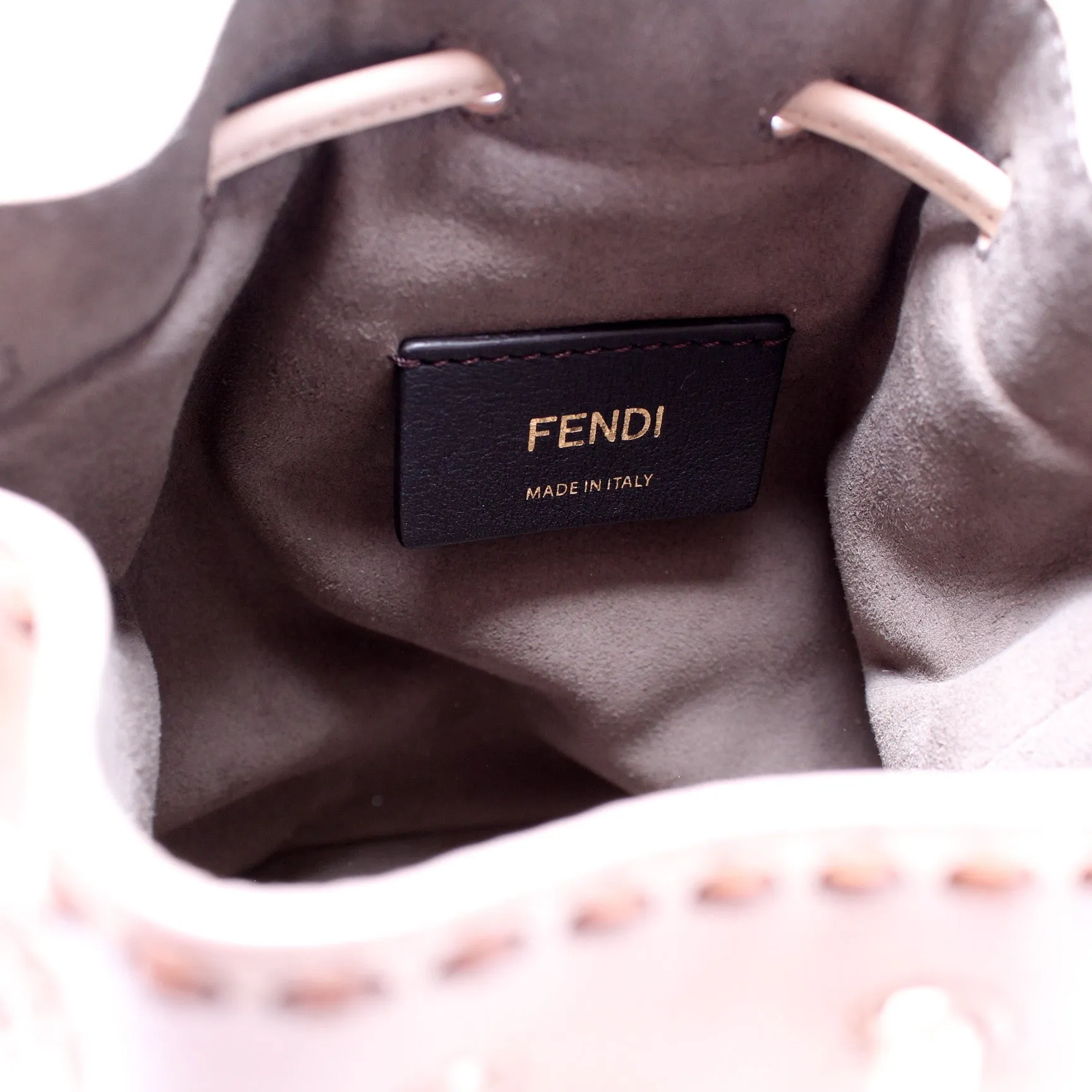 8BS010 Mini Mon Tresor Bucket FF Shearling