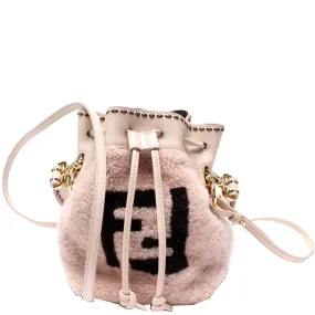 8BS010 Mini Mon Tresor Bucket FF Shearling