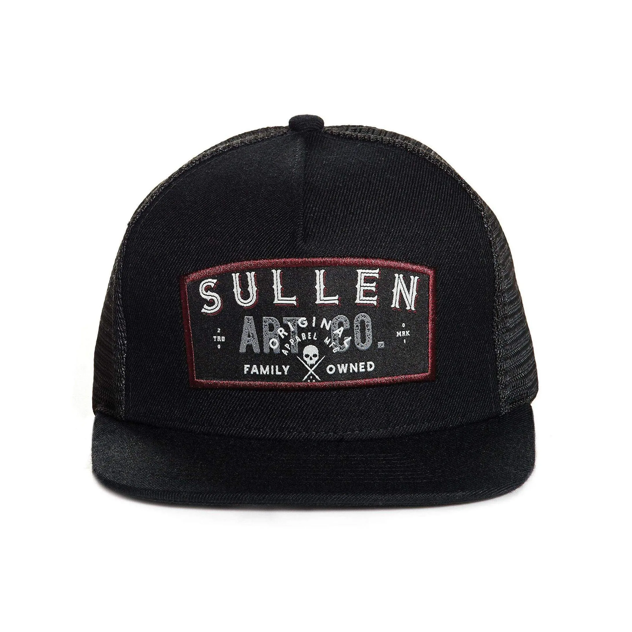 Antique Black Snapback Trucker Cap
