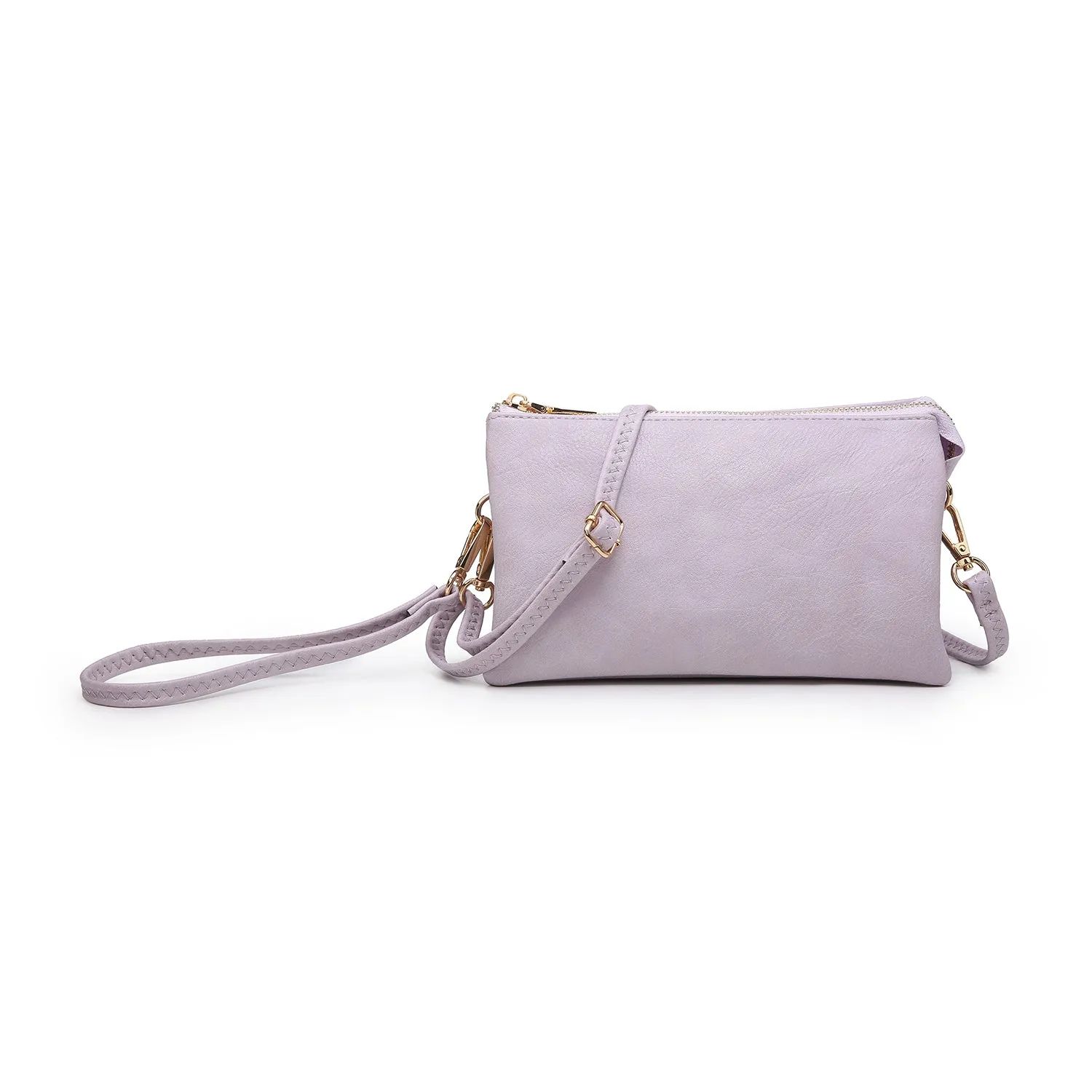 Compartment Wristlet/Crossbody in Lavender