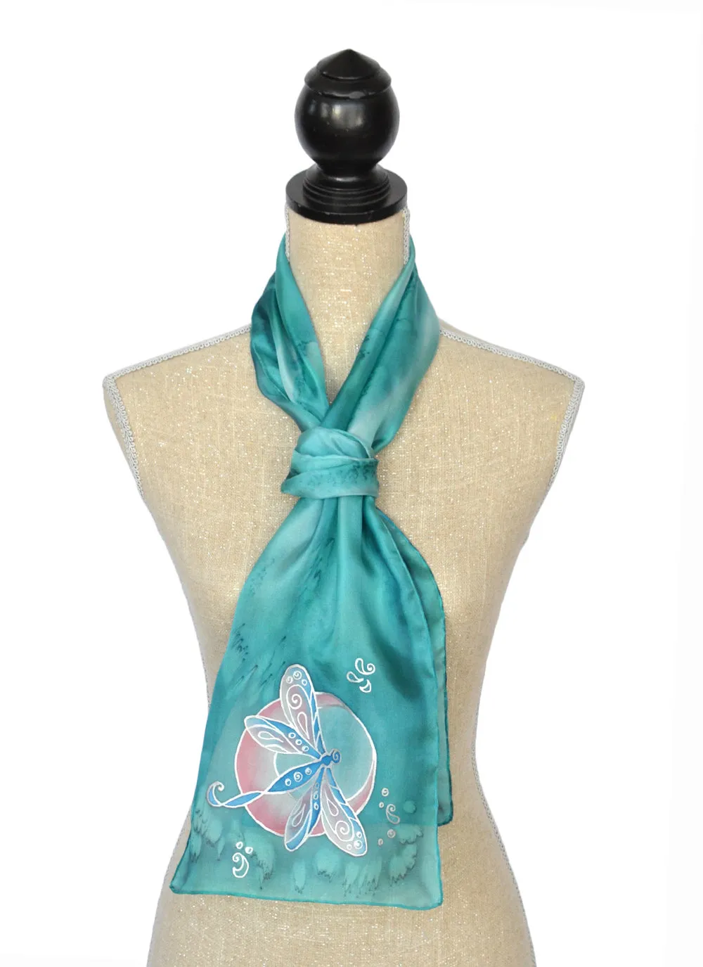 Dragonfly Scarf | 8"x54"