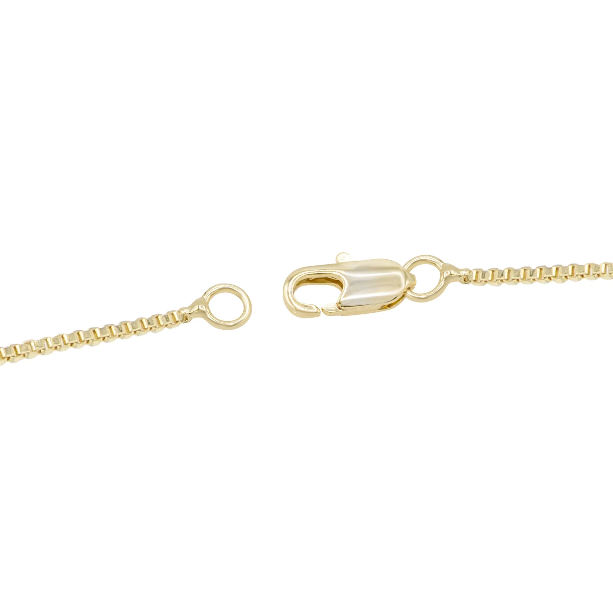 Flying Butterfly 1 Cubic Zirconia Pendant With 14K Gold Filled Necklace Set