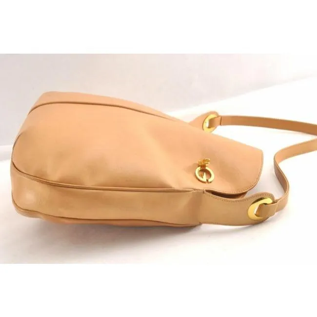 Gucci Horsebit Bucket Bag Belted Yellow Leather W Gold Gg Top Satchel