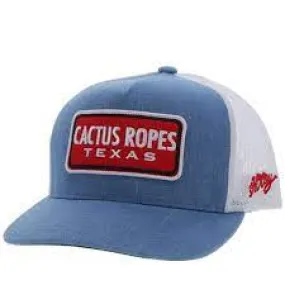 HOOEY CR92 DENIM/WHITE 5P TRUCKER HAT
