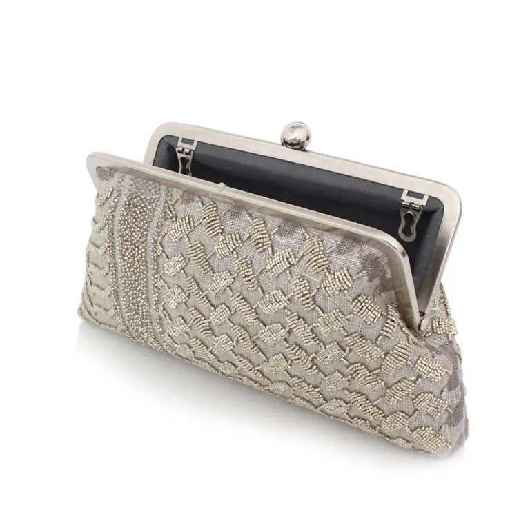 KEFFIYEH SILVER CLASSIC BAG