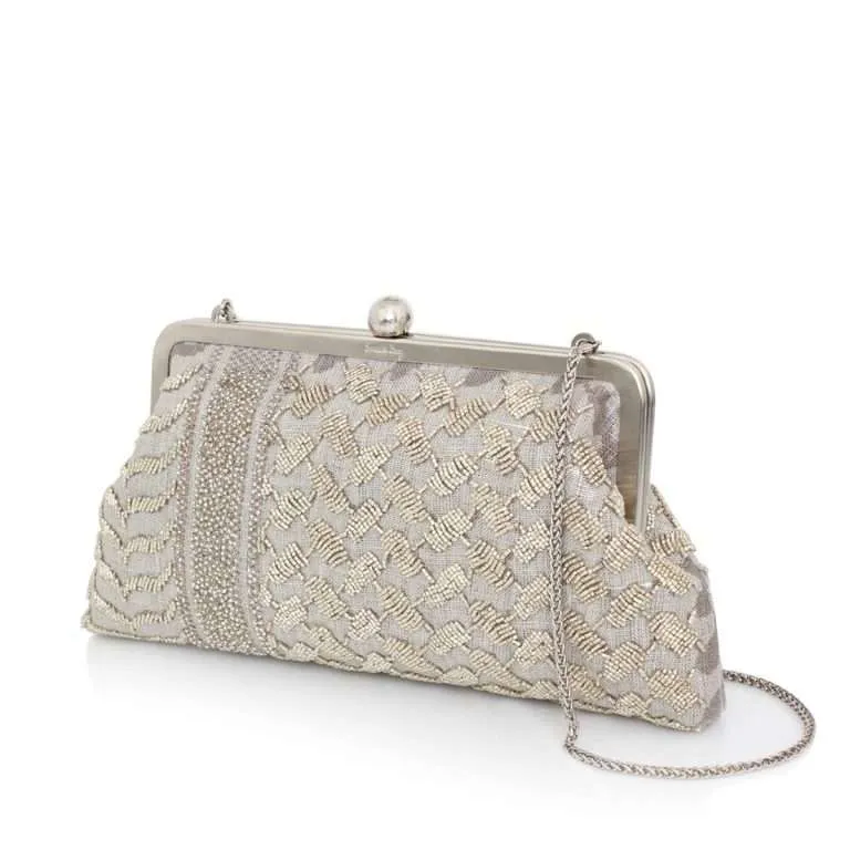 KEFFIYEH SILVER CLASSIC BAG