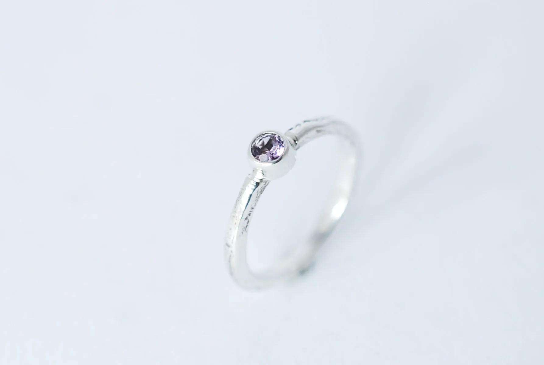 Silver ring stacks "Shiny"