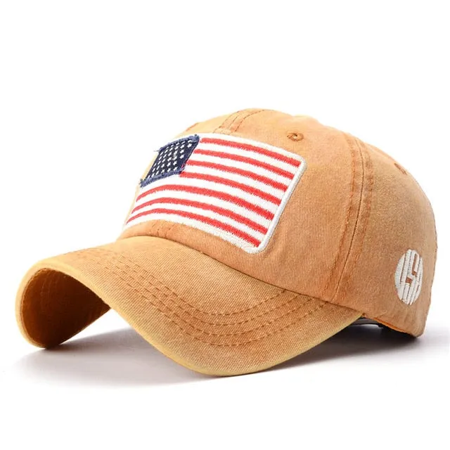 USA Flag Baseball Cap