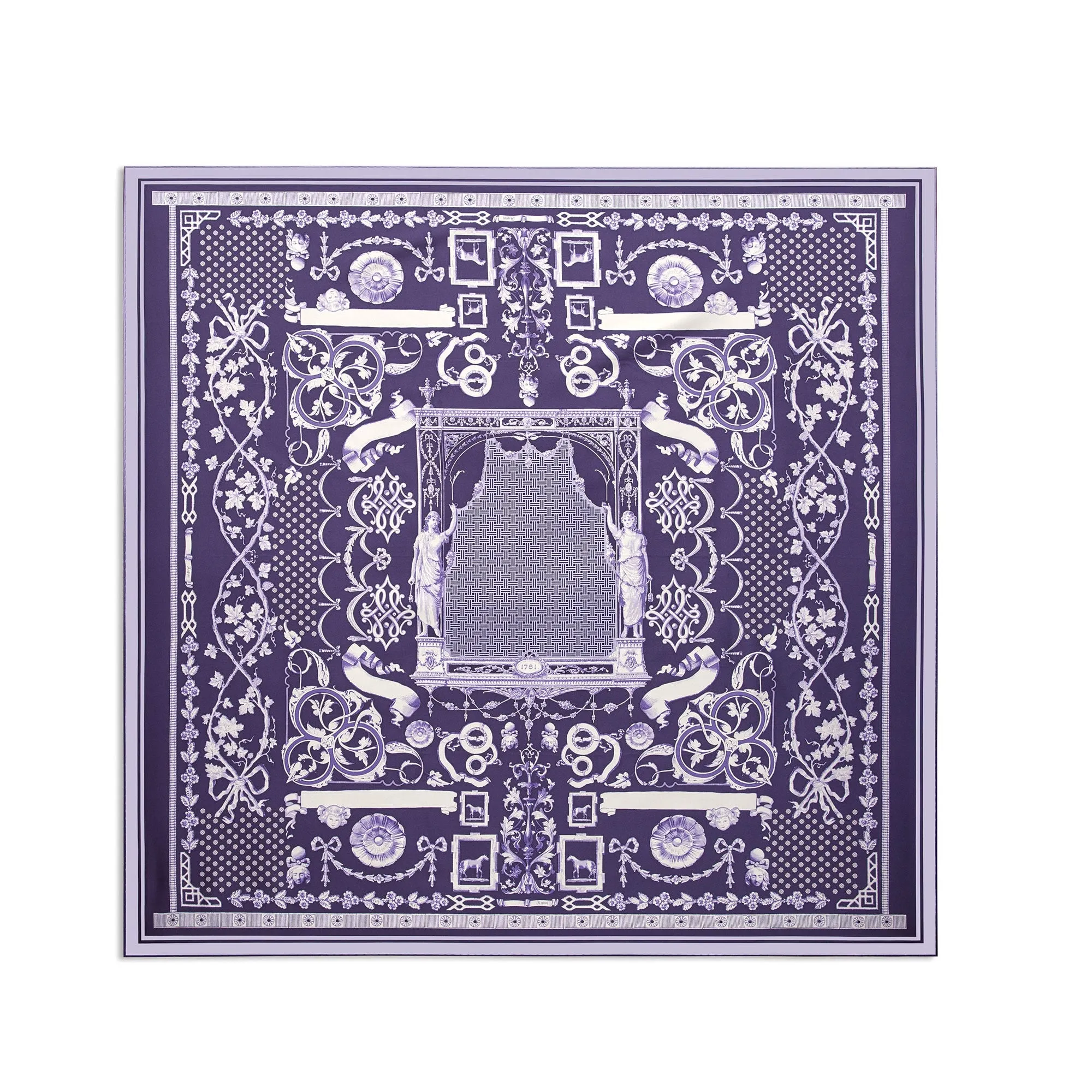 Venetian Square Silk Scarf