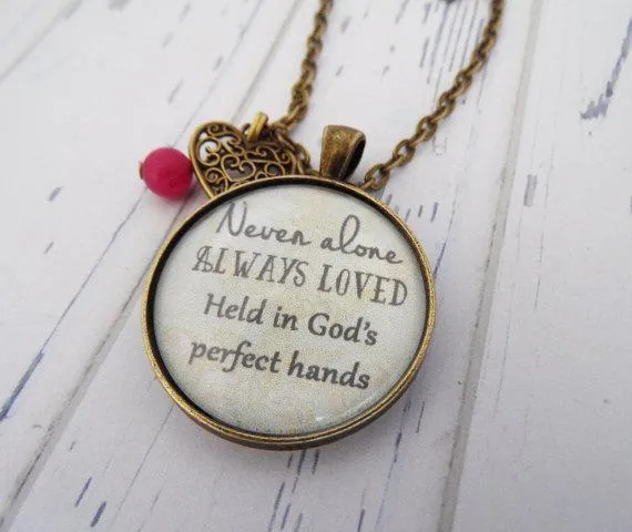 Women's Never Alone Always Loved Necklace